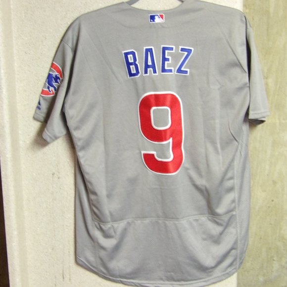 MLB Chicago Cuba Majestic Authentic Jersey #9 Baez - Picture 2 of 2